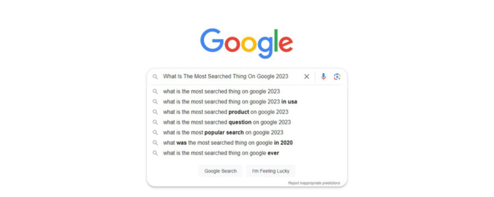 What Is The Most Searched Thing On Google In 2023? - Followerbar