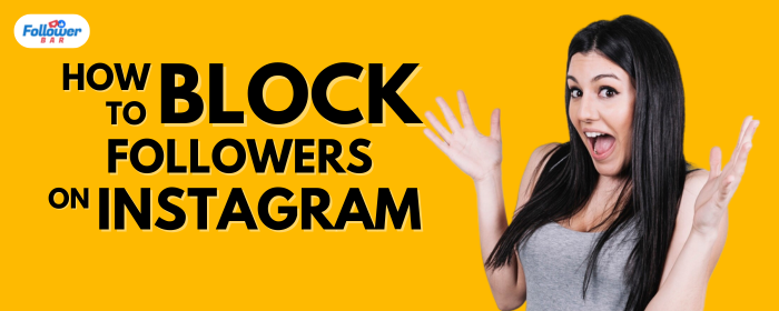 How To Block/Hide Followers On Instagram? - Followerbar