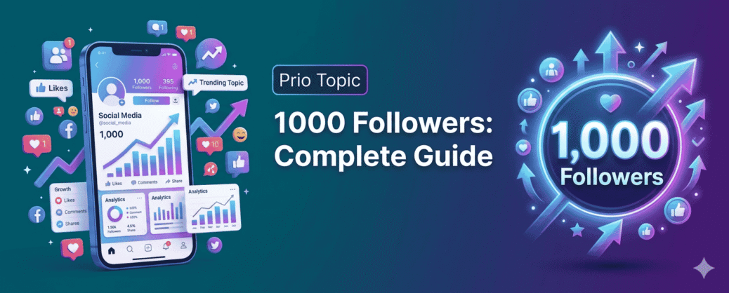 Prio Topic 1000 Followers