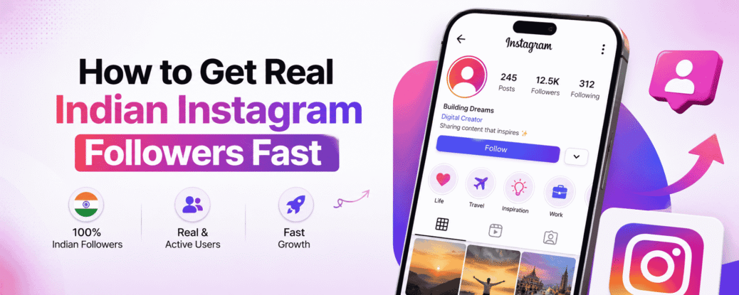 Real Indian Instagram Followers
